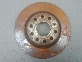 диск тормозной задний Volkswagen Passat B6 2007, 2.0 л., дизель, МКПП, универсал, 1K0615601AD
