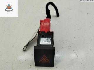 кнопка аварийной сигнализации Skoda Fabia 2 поколение (5J) [рестайлинг] 2012, 1.2 л., бензин, МКПП, белый, хетчбэк 5 дв., 5J0953235E