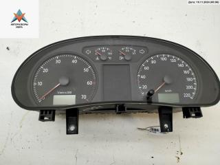 приборная панель Volkswagen Polo 4 поколение [рестайлинг] 2005, 1.2 л., бензин, МКПП, чёрный, хетчбэк 3 дв., 6Q0920803E