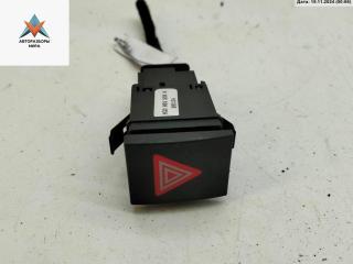 кнопка аварийной сигнализации Volkswagen Polo 4 поколение 2004, 1.4 л., дизель, МКПП, чёрный, хетчбэк 5 дв., 6Q0853235A