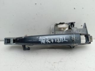 ручка наружная передняя левая Peugeot 407 1 поколение 2005, 2.0 л., дизель, МКПП, серый, универсал, 9653401680