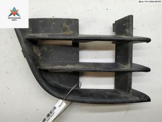 заглушка (решетка) в бампер Skoda Fabia 2 поколение (5J) [рестайлинг] 2012, 1.2 л., бензин, МКПП, белый, хетчбэк 5 дв., 5J0853666A