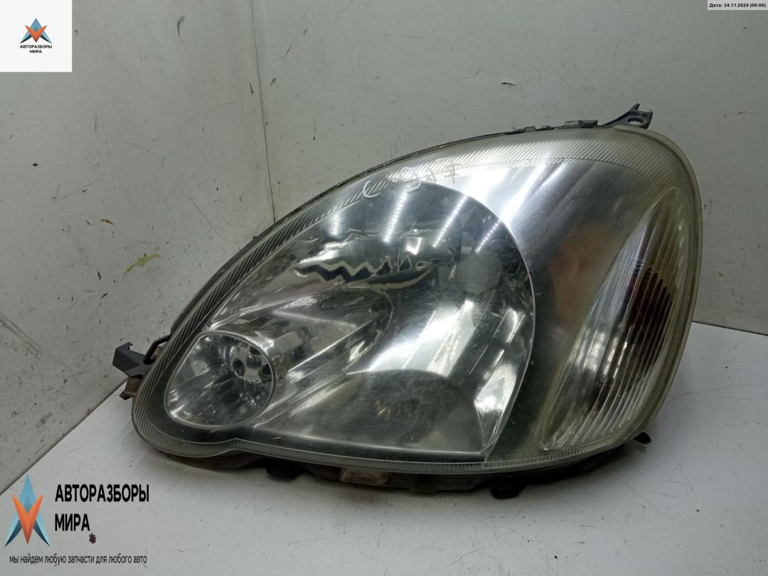 фара левая Toyota Yaris XP9 2005, 1.4 л., дизель, МКПП, синий, хетчбэк 5 дв. - фото №1