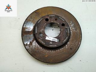 диск тормозной передний Volkswagen Caddy 2 поколение 1999, 1.9 л., дизель, МКПП, красный, фургон