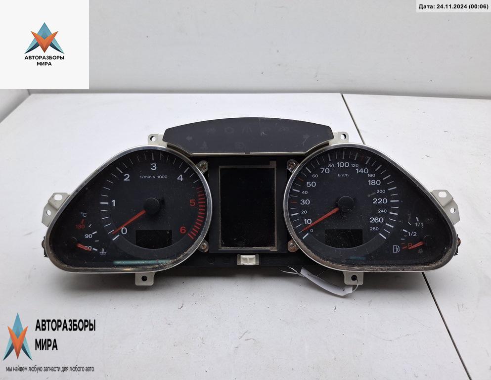 приборная панель Audi A6 Allroad Quattro C6 2007, 3.0 л., дизель, АКПП, серый, универсал, 4F0920933J - фото №1