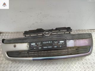 бампер передний Opel Corsa C 2000, бензин, серый, хетчбэк 3 дв.