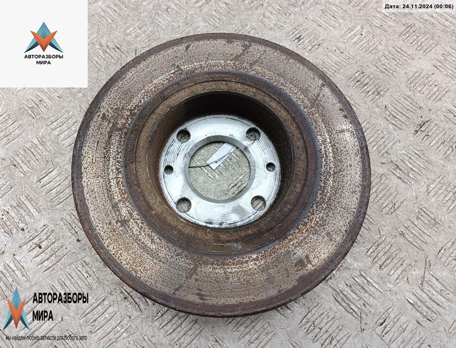 диск тормозной передний Dacia (Renault) Logan 2005, 1.5 л., дизель, МКПП, зелёный, универсал, 110422 - фото №1