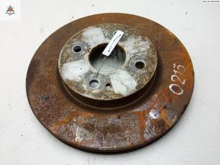 диск тормозной передний Mazda 2 DE 2008, 1.3 л., бензин, МКПП, белый, хетчбэк 5 дв.