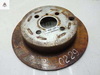 диск тормозной задний Toyota Yaris XP9 2005, 1.4 л., дизель, МКПП, синий, хетчбэк 5 дв.