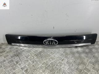 накладка подсветки номера Kia Carnival VQ 2007, 2.9 л., дизель, МКПП, чёрный, минивэн