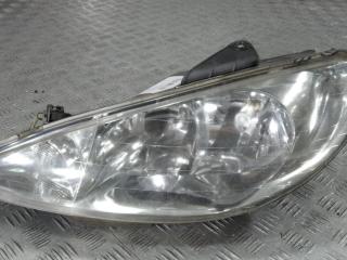 фара левая Peugeot 206 1 поколение [рестайлинг] 2005, цвет, 9628666880