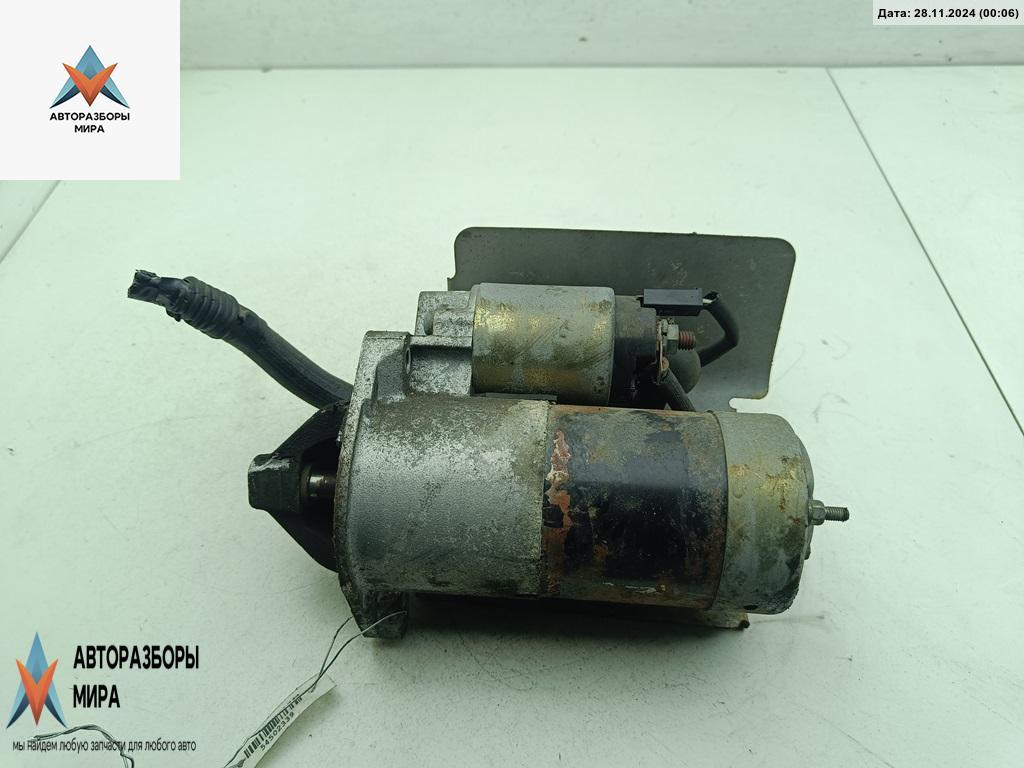 стартер Mitsubishi Space Runner 2 поколение 2000, 2.4 л., бензин, МКПП, красный, минивэн, M001T84884 - фото №1