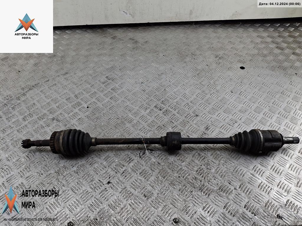 полуось передняя правая (приводной вал, ШРУС) Opel Combo 3 поколение (C) 2002, 1.6 л., бензин, МКПП, серый, фургон - фото №1