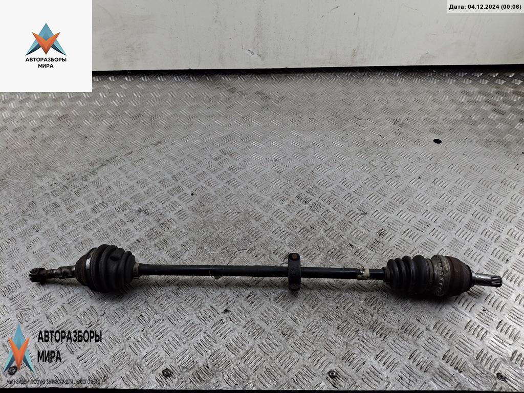 полуось передняя правая (приводной вал, ШРУС) Opel Astra G 2002, 1.6 л., бензин, МКПП, синий, хетчбэк 3 дв. - фото №1