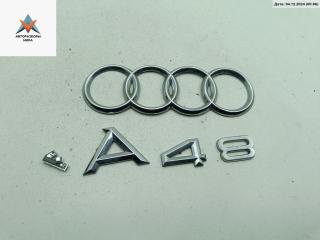 эмблема Audi A4 B5 [рестайлинг] 1998, 1.8 л., бензин, МКПП, серый, седан