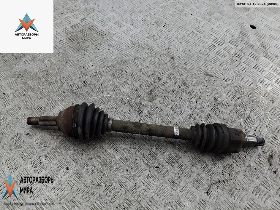 полуось передняя левая (приводной вал, ШРУС) Ford Focus 1 поколение 1999, 1.8 л., бензин, МКПП, синий, универсал - фото №1