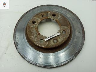 диск тормозной задний Peugeot 206 1 поколение [рестайлинг] 2002, 2.0 л., бензин, МКПП, красный, кабриолет