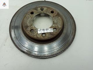 диск тормозной задний Peugeot 206 1 поколение [рестайлинг] 2002, 2.0 л., бензин, МКПП, красный, кабриолет