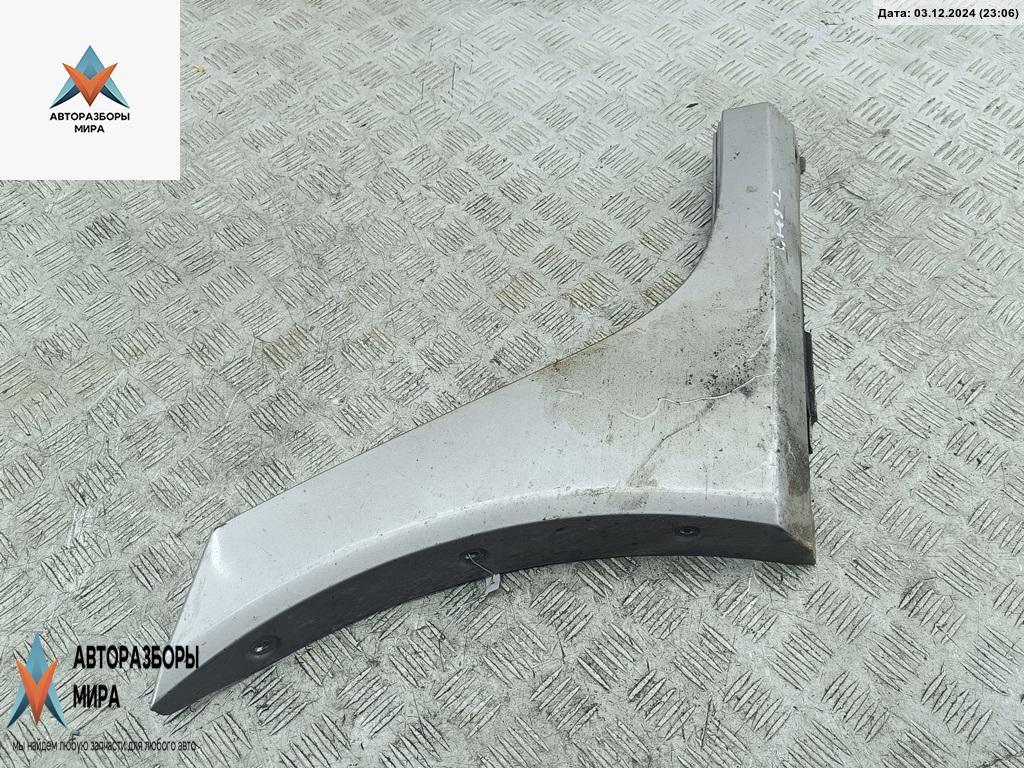 Накладка на порог наружная левая Renault Koleos 1 поколение 2008, серый, внедорожник 5 дв. - фото №1