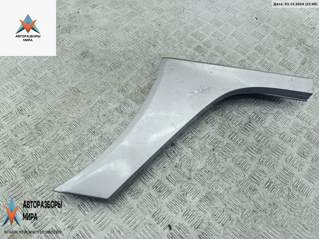Накладка крыла (уголок зеркала) переднего левого Renault Koleos 1 поколение 2008, 2.0 л., дизель, МКПП, серый, внедорожник 5 дв. - фото №1