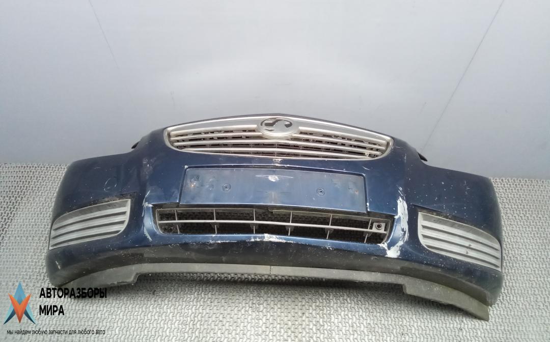 бампер передний Opel Insignia 1 поколение (A) 2009, 1.8 л., бензин, МКПП, хетчбэк 5 дв. - фото №1