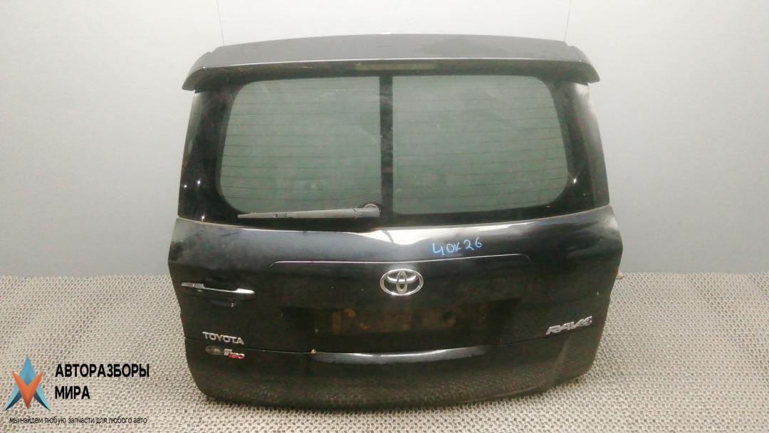 крышка багажника Toyota RAV4 3 поколение (XA30) 2006, 2.2 л., D-CAT, дизель, МКПП, внедорожник 5 дв., 6700542380 - фото №1