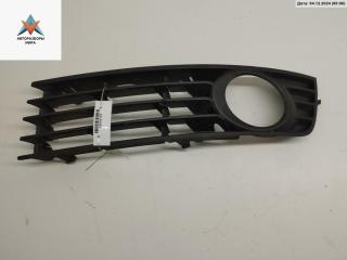 заглушка (решетка) в бампер Audi A4 B6 2003, 2.5 л., дизель, АКПП, синий, универсал, 8E0807681