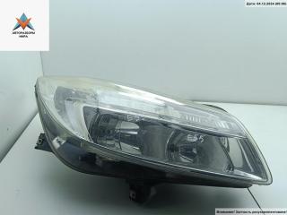 фара правая Opel Insignia 1 поколение (A) 2011, 2.0 л., дизель, МКПП, чёрный, универсал, 13226783