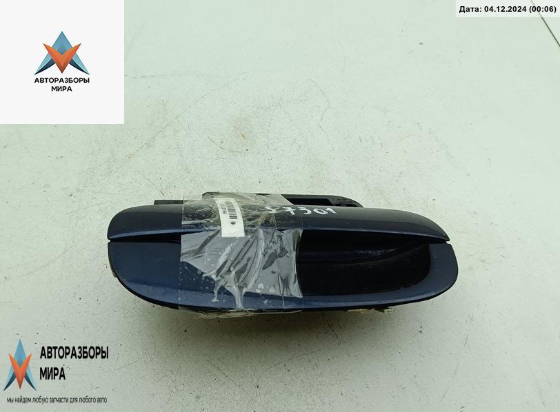 ручка наружная передняя правая Peugeot 607 1 поколение 2001, 2.2 л., бензин, АКПП, синий, седан, 9629157277 - фото №1