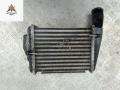 радиатор интеркулера Audi A6 4B/C5 2000, 2.7 л., бензин, АКПП, зелёный, универсал, 078145806F - фото №2