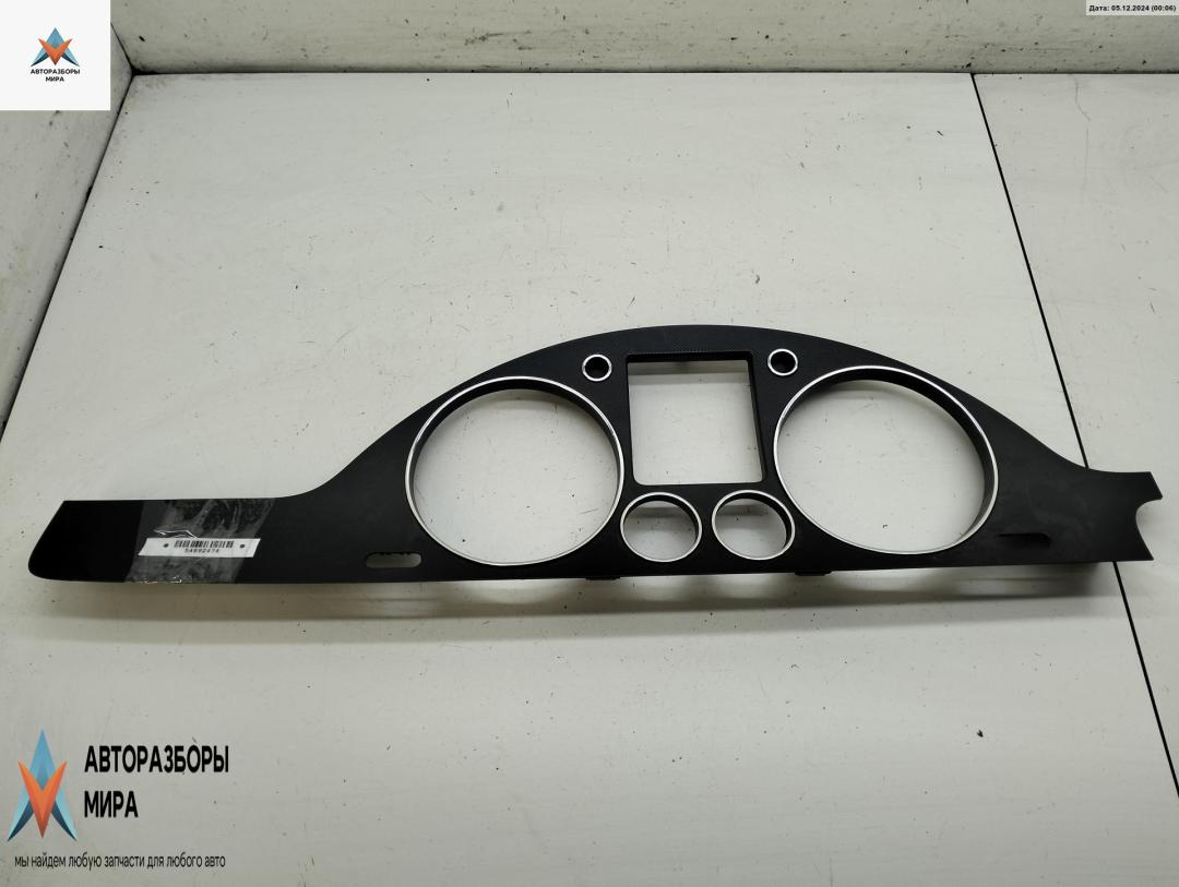 накладка на торпедо (консоль) Volkswagen Passat B6 2006, 2.0 л., дизель, МКПП, серый, универсал, 3C1858335AM - фото №1