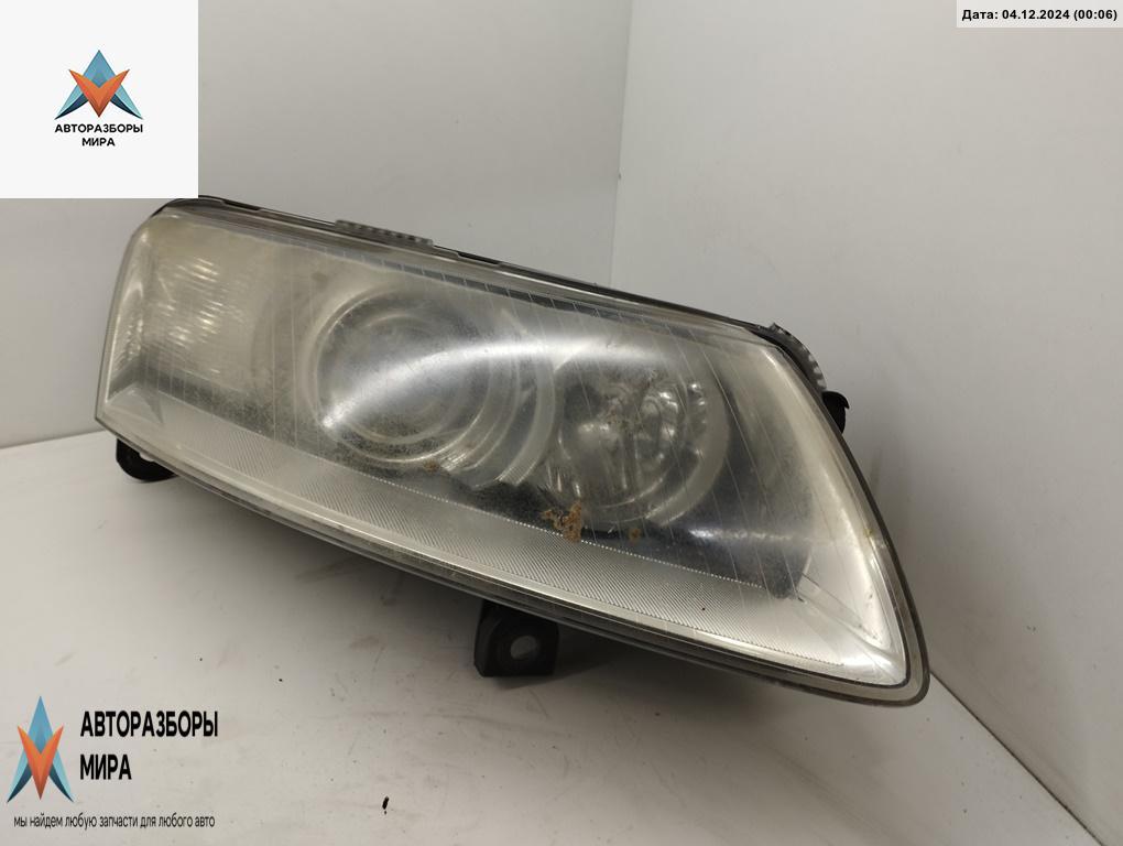 фара правая Audi A6 Allroad Quattro C6 2007, 3.0 л., дизель, АКПП, серый, универсал, 4F0941004 - фото №1