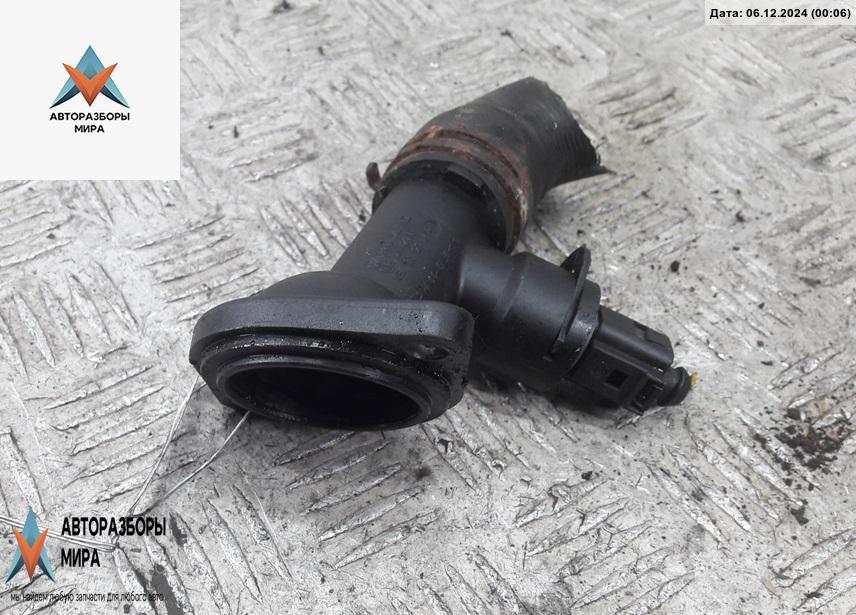 корпус термостата Volkswagen Passat B6 2007, 1.9 л., дизель, МКПП, серый, универсал, 03G121121B - фото №1