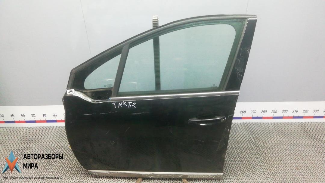 дверь передняя левая Peugeot 2008 1 поколение 2014, 1.6 л., бензин, МКПП, внедорожник 5 дв. - фото №1
