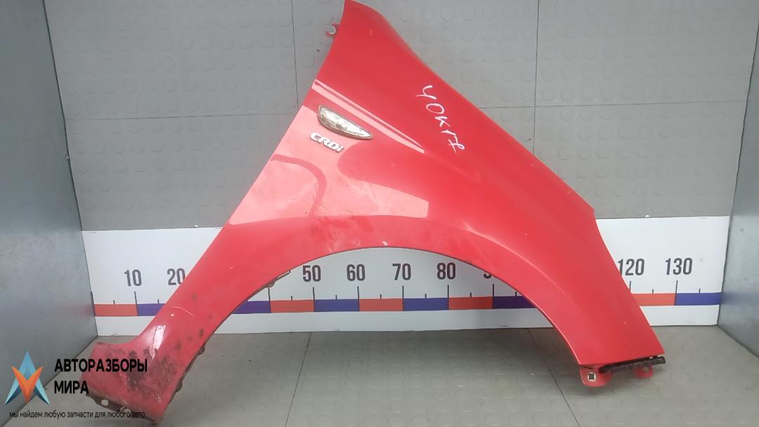 крыло переднее правое Hyundai i20 PB 2009, 1.4 л., дизель, МКПП, хетчбэк 5 дв. - фото №1