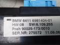 блок управления печки / климат-контроля BMW 7 серия E65/E66/E67 [рестайлинг] 2006, 3.0 л., дизель, АКПП, седан, 64116981404 - фото №9