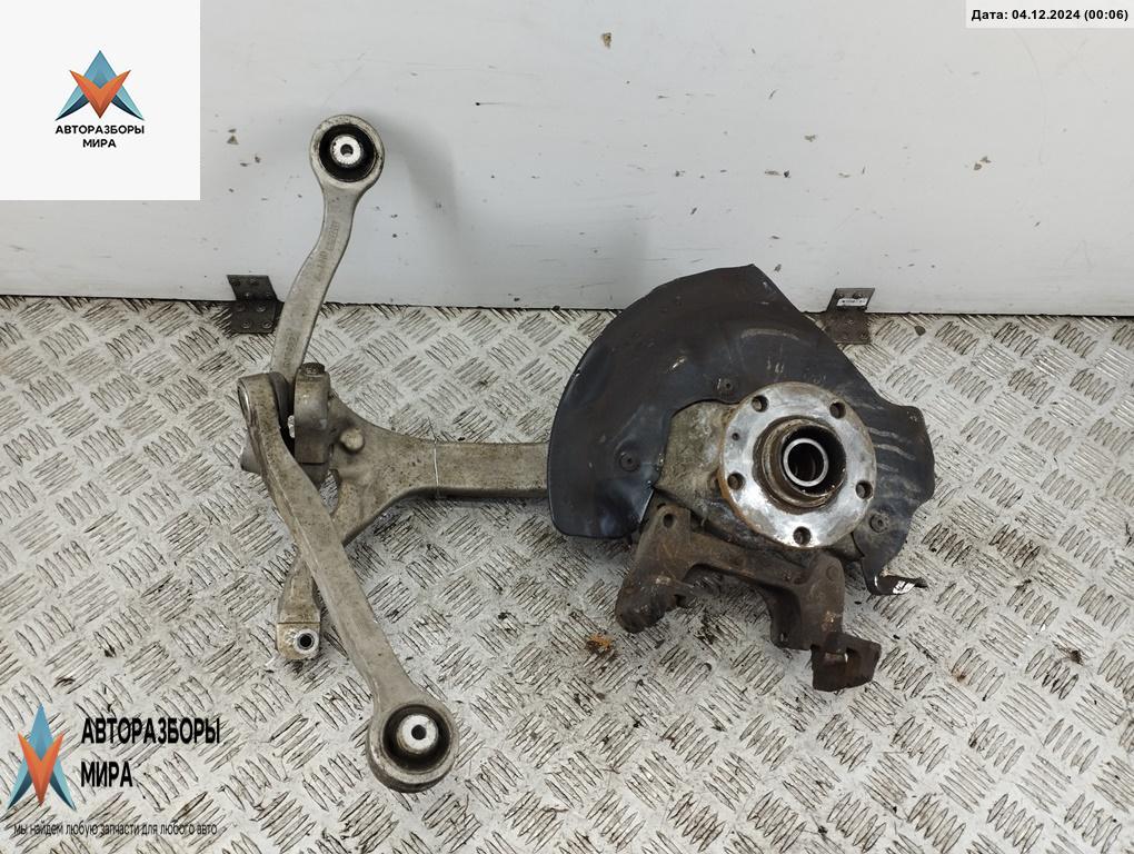 ступица передняя правая Audi A6 Allroad Quattro C6 2007, 3.0 л., дизель, АКПП, серый, универсал - фото №1