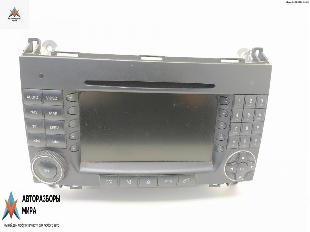 магнитола Mercedes-Benz B-Класс W245 2006, 2.0 л., бензин, АКПП, серый, минивэн, 1698205189, 2038270062 - фото №1