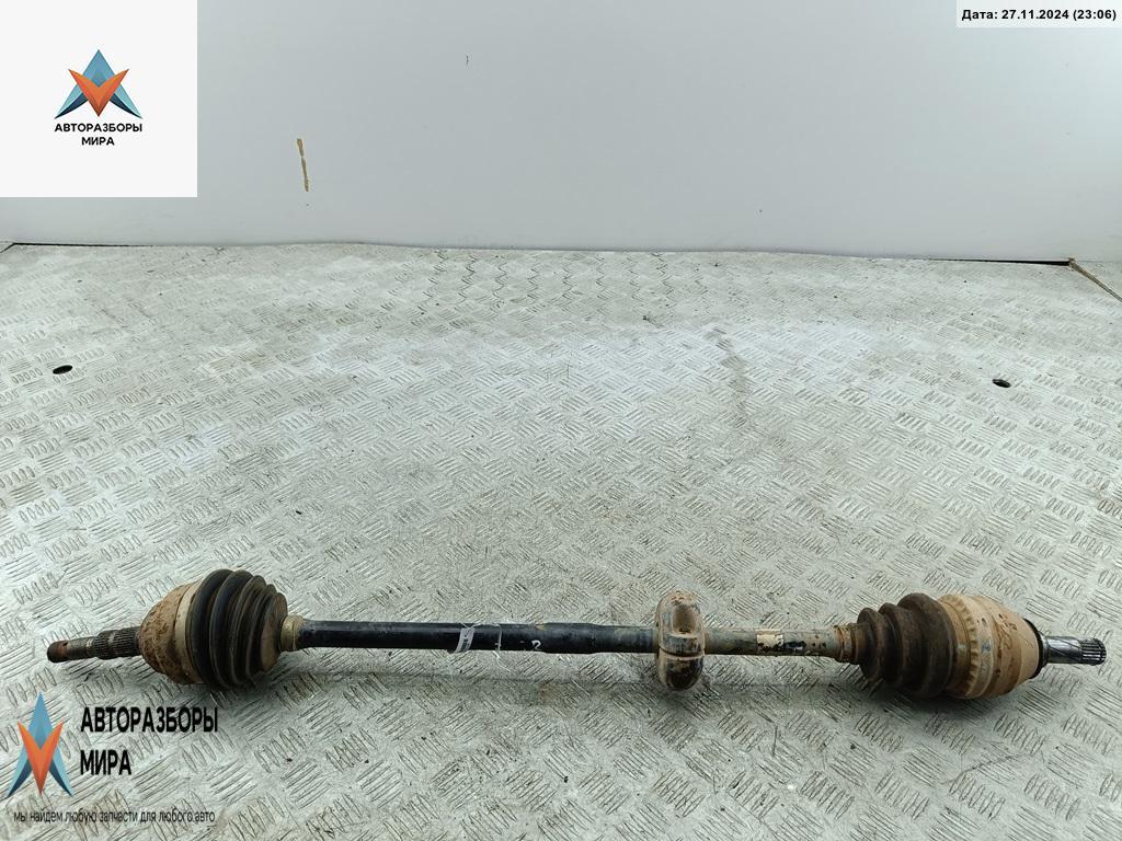 полуось передняя правая (приводной вал, ШРУС) Opel Zafira 1 поколение (A) 2001, 1.6 л., бензин, МКПП, синий, минивэн - фото №1