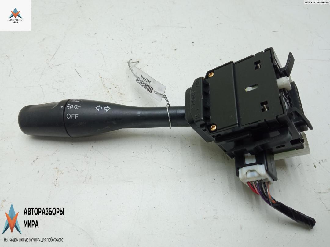 переключатель поворотов Mitsubishi Grandis 1 поколение 2004, 2.4 л., бензин, МКПП, чёрный, минивэн, 17D706 - фото №1
