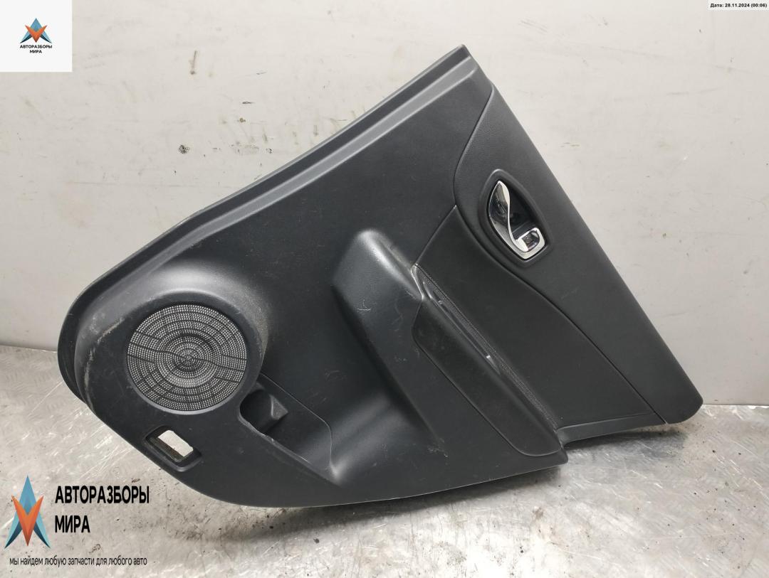 обшивка двери задняя правая Renault Koleos 1 поколение 2008, 2.0 л., дизель, МКПП, серый, внедорожник 5 дв., D23032JY00A - фото №1