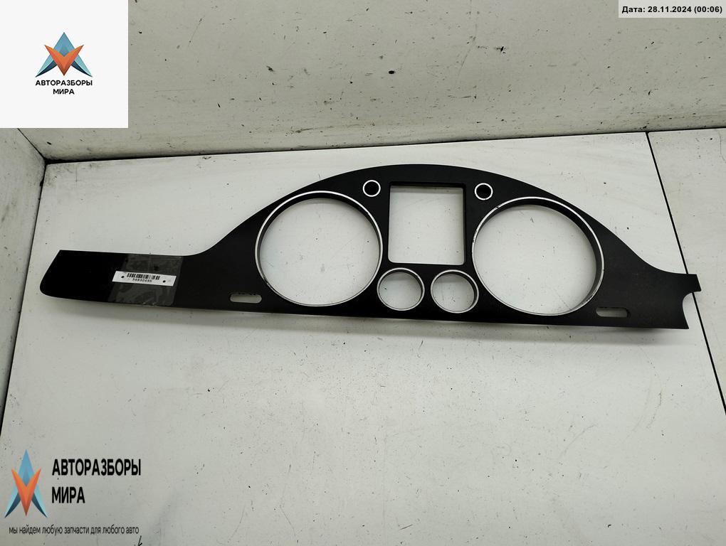 накладка на торпедо (консоль) Volkswagen Passat B6 2006, 2.0 л., дизель, МКПП, серый, универсал, 3C1858335AM - фото №1