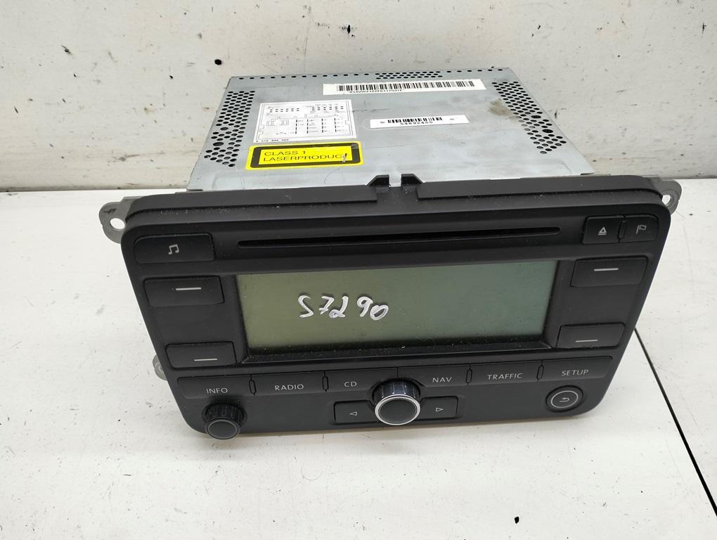 магнитола Volkswagen Passat B6 2006, 2.0 л., дизель, МКПП, серый, универсал, 1K0035191E