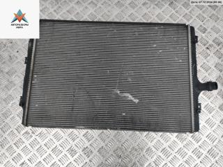 радиатор охлаждения Volkswagen Golf 6 поколение 2011, 2.0 л., дизель, МКПП, чёрный, универсал, 1K0121251AB