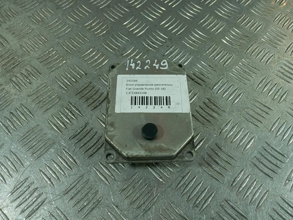 Блок управления двигателем Fiat Grande Punto 2 поколение 2008, цвет, 51843148 - фото №1