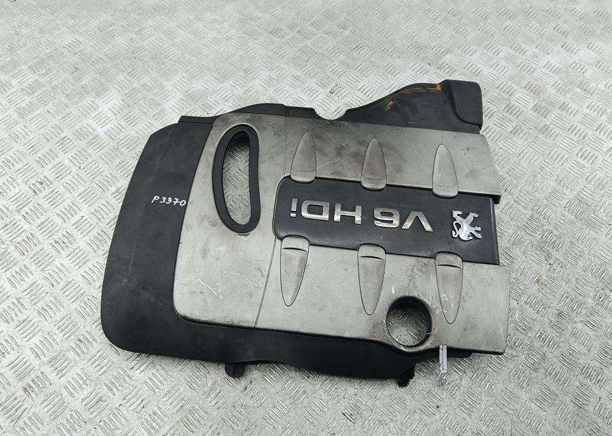 декоративная крышка двигателя Peugeot 407 2006, 2.7 л., дизель, АКПП, белый, купе, 9659145280