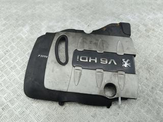 декоративная крышка двигателя Peugeot 407 1 поколение 2006, 2.7 л., дизель, АКПП, белый, купе, 9659145280