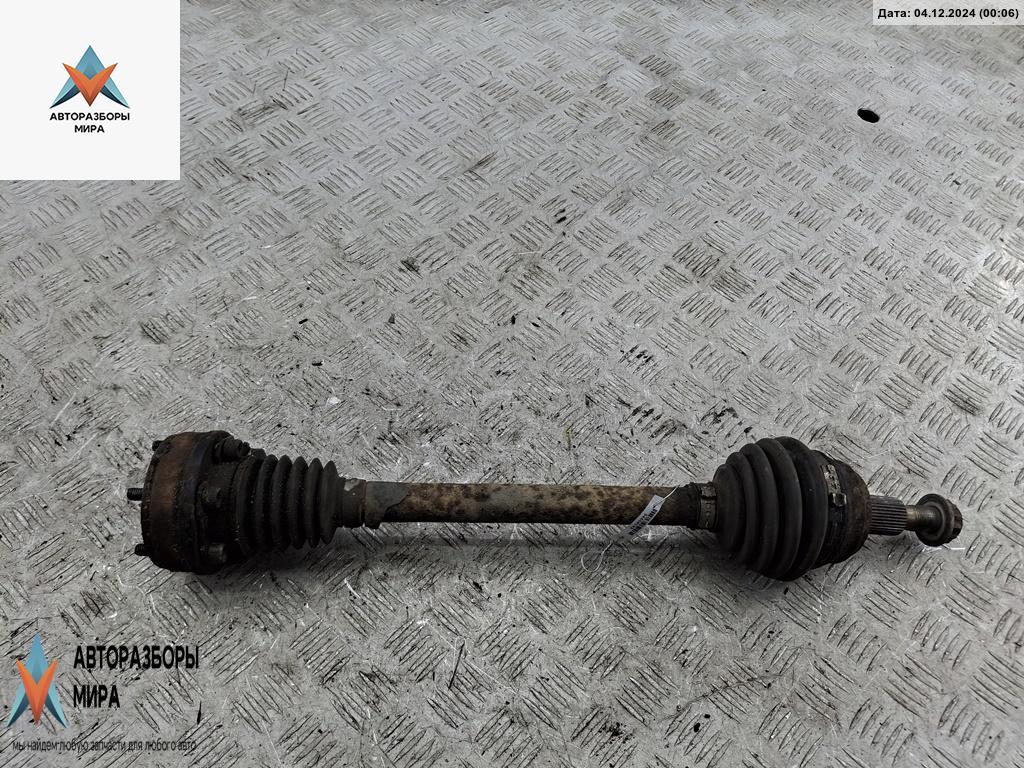полуось передняя левая (приводной вал, ШРУС) Volkswagen Golf 4 поколение 1999, 1.4 л., бензин, МКПП, чёрный, хетчбэк 3 дв. - фото №1