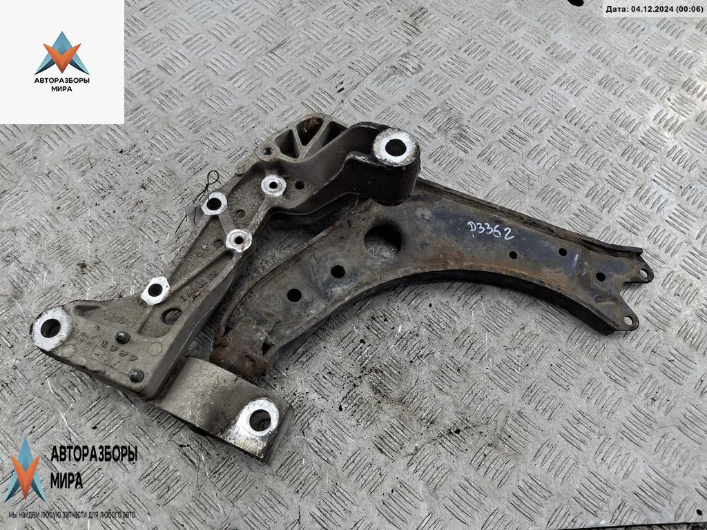 рычаг передний правый Volkswagen Golf 5 поколение 2005, 1.6 л., бензин, МКПП, синий, хетчбэк 5 дв. - фото №1