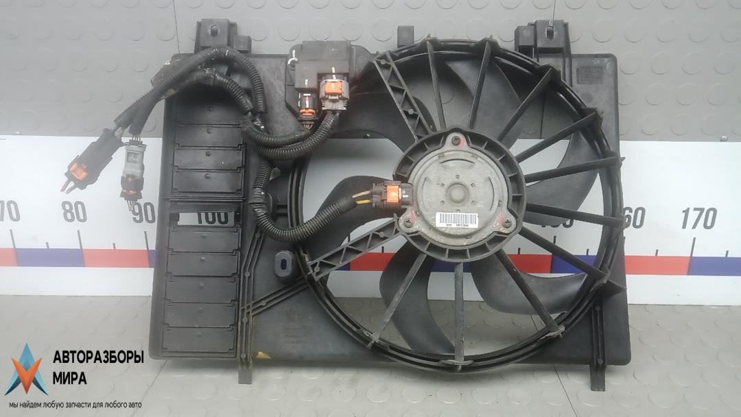 вентилятор радиатора Peugeot 508 1 поколение 2010, 2.0 л., HDi, дизель, МКПП, седан - фото №1
